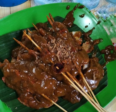 鸡肉沙爹