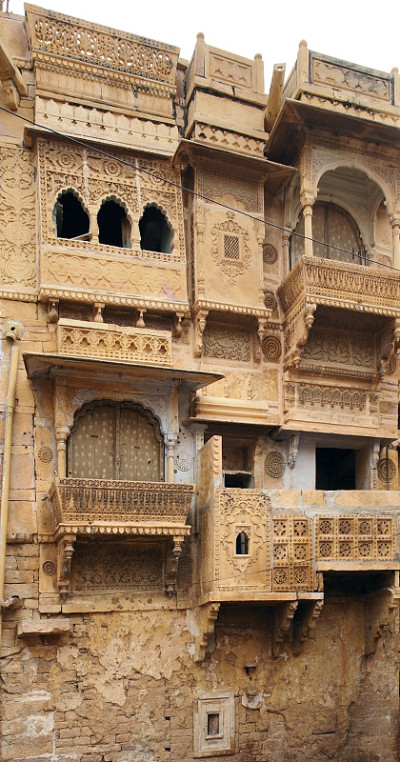 Jaisalmer的城市景观