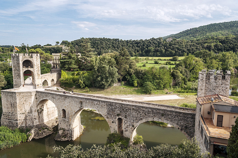 桥Besalu