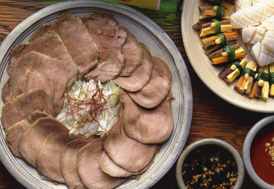 用韩式牛舌煮