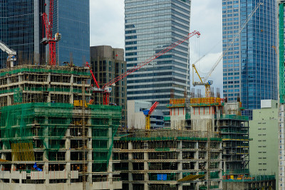 进展中的大规模建设