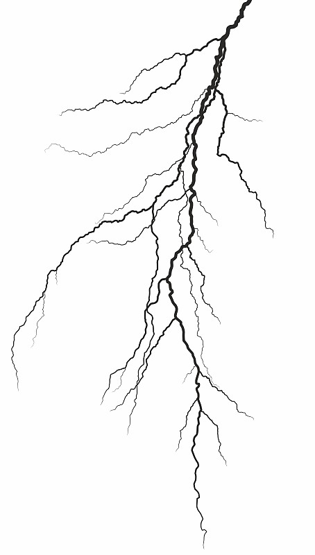 雷击。