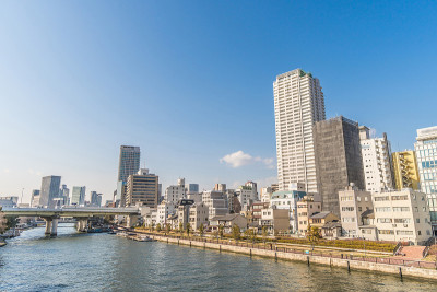 大阪市景-中之岛区-日本大阪