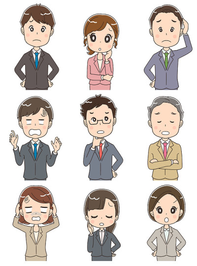9个商人人物集
