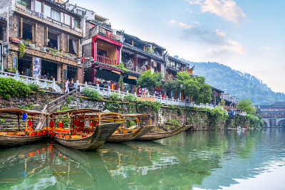 中国湖南凤凰古城
