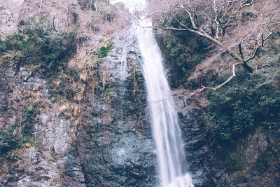 瀑布日本