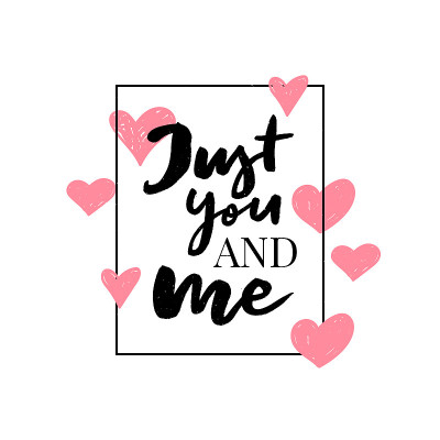 Slogan graphic with vector a rose illustration in 