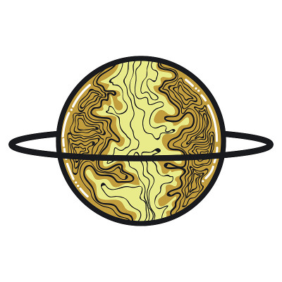 探索金星行星在银河系的空间