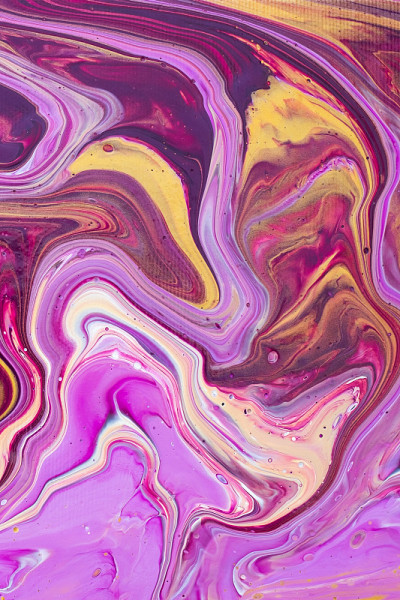 流体艺术绘画。抽象装饰大理石纹理。