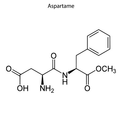 化学分子的骨架式。