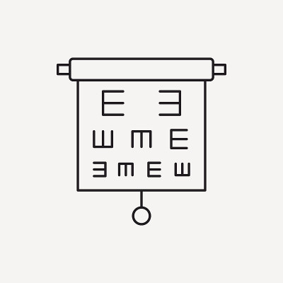 视力表线图标