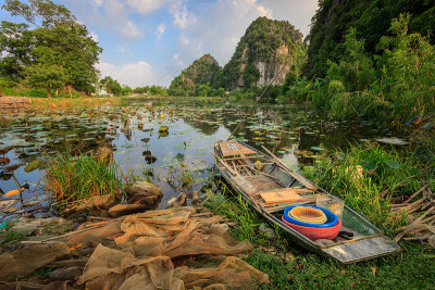 越南Tam Coc的风景
