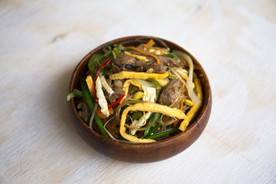韩国食品Japchae