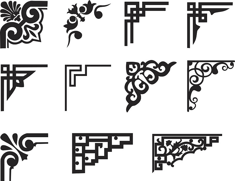 矢量框架角