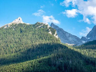 伯希特斯加登的高冷山