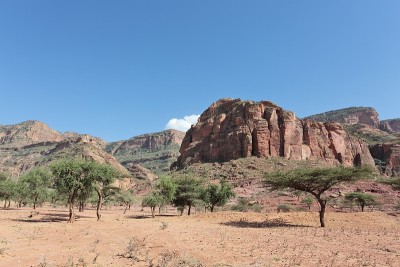 Tigray省的风景