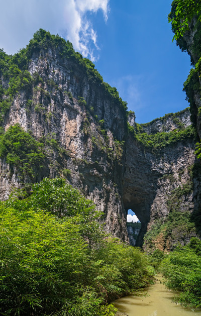 乌龙国家公园的浑溪