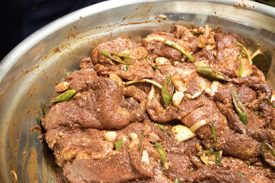 猪肉烤肉
