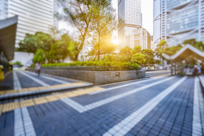 香港的商业区