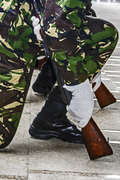 士兵和武器