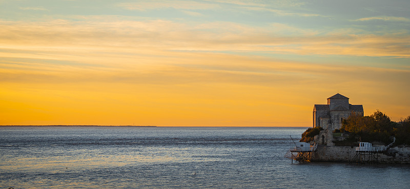 法国Charente Maritime, Talmont sur Gironde, saint - 