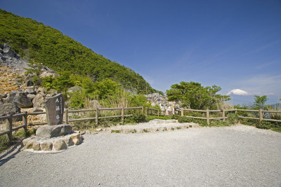 大沸腾谷和富士山