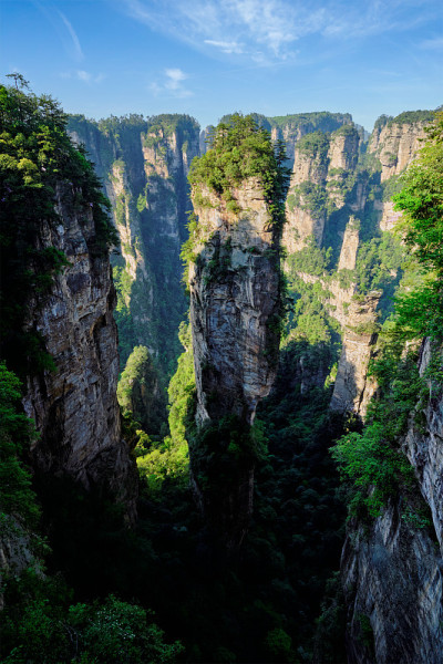张家界的山,中国