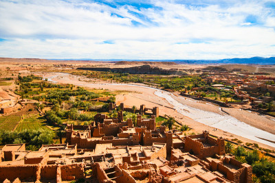 Ait Benhaddou, Ouarzazate，摩洛哥。
