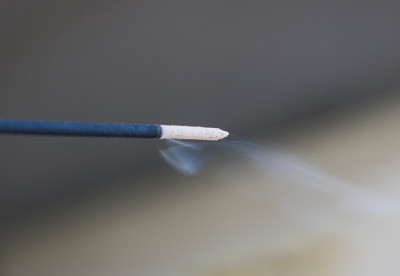 散景摄影中模糊的烟熏