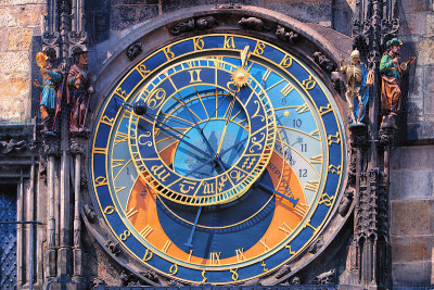 布拉格著名的天文钟Orloj