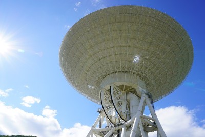 日本最大的面向天空的抛物面天线