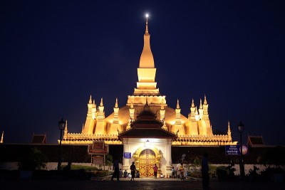 亚洲老挝万象wat that luang
