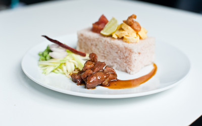 虾酱炒饭，泰式美食