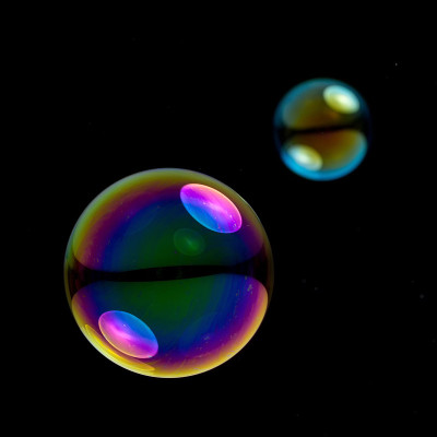 两个soapbubbles