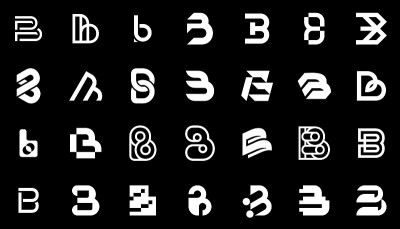抽象标志集合用字母B