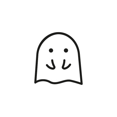 尴尬的幽灵线图标