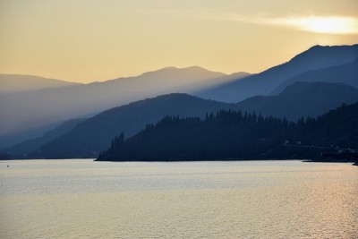 湖Skadar,黑山