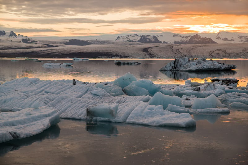 Jokulsarlon冰川湖