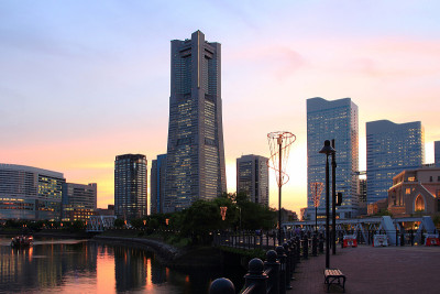 黄昏的Minato Mirai
