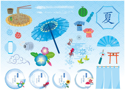 日本夏季材质设置插图