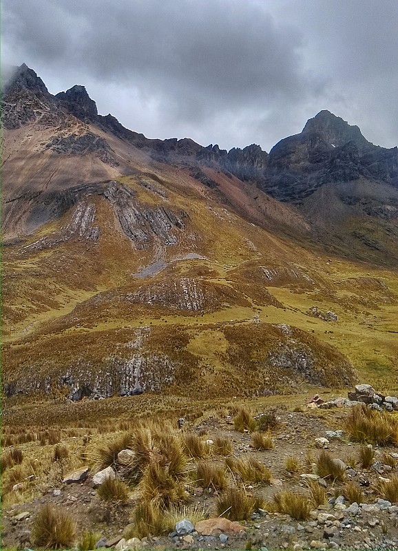 在Huascarán国家公园，秘鲁，南美洲