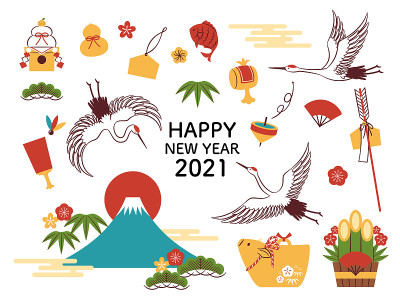 2021年新年插图