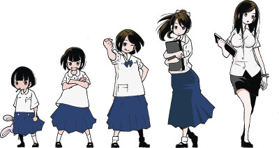 可爱的小女孩泰国学生