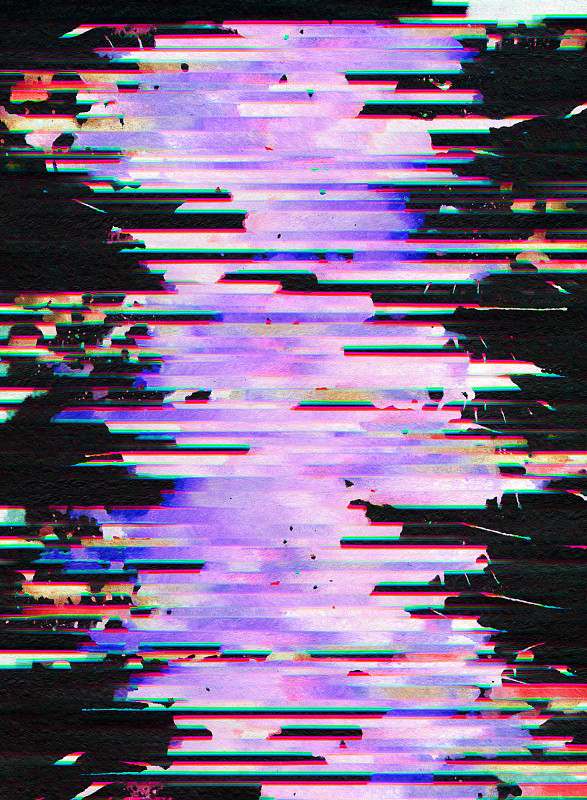 摘要扫描数字像素噪声故障背景