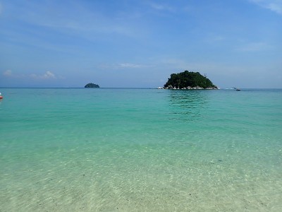 Lipe岛的日出海滩
