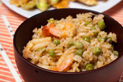 中国菜虾饭
