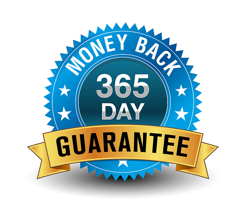 Blue powerful 365 day/ 1 year money back guarantee