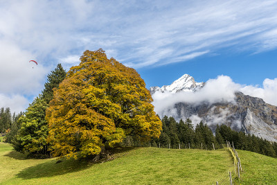 梦幻般的瑞士高山风光