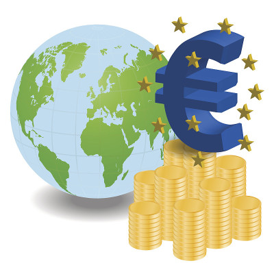 欧洲中央银行(ECB)，矢量图