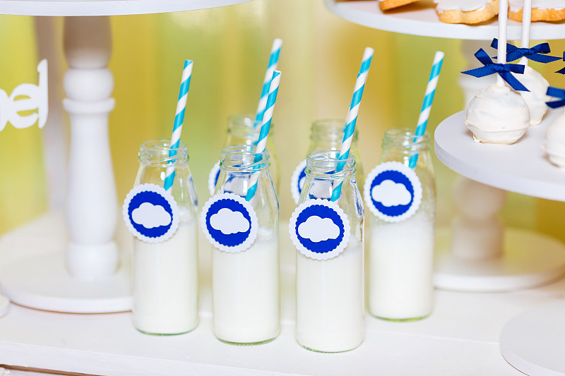 Candy bar on baby's christening or birthday party 